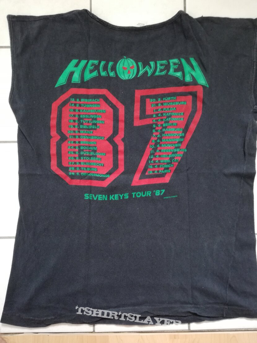 Helloween - Tourshirt 87