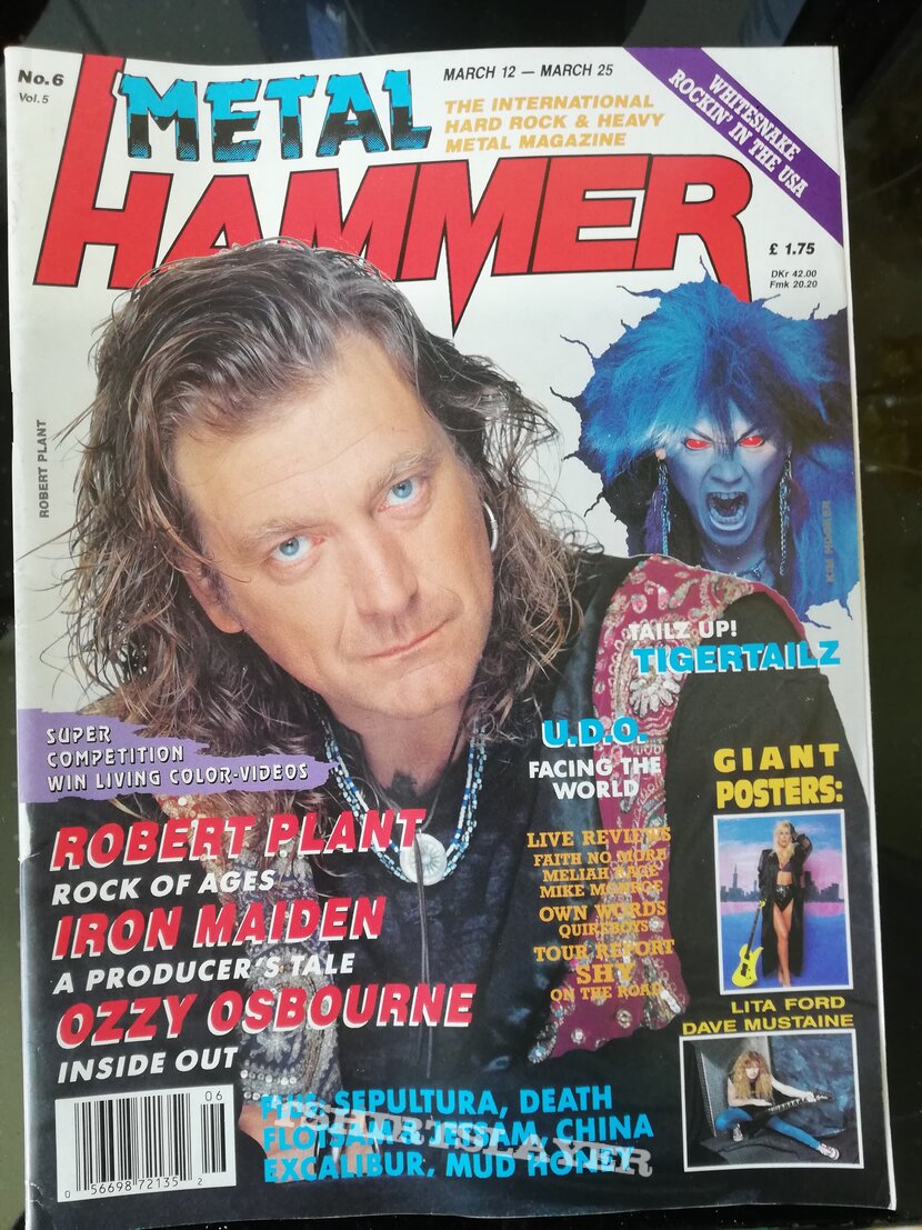 Sanctuary Metal Hammer - 12 Mar 90