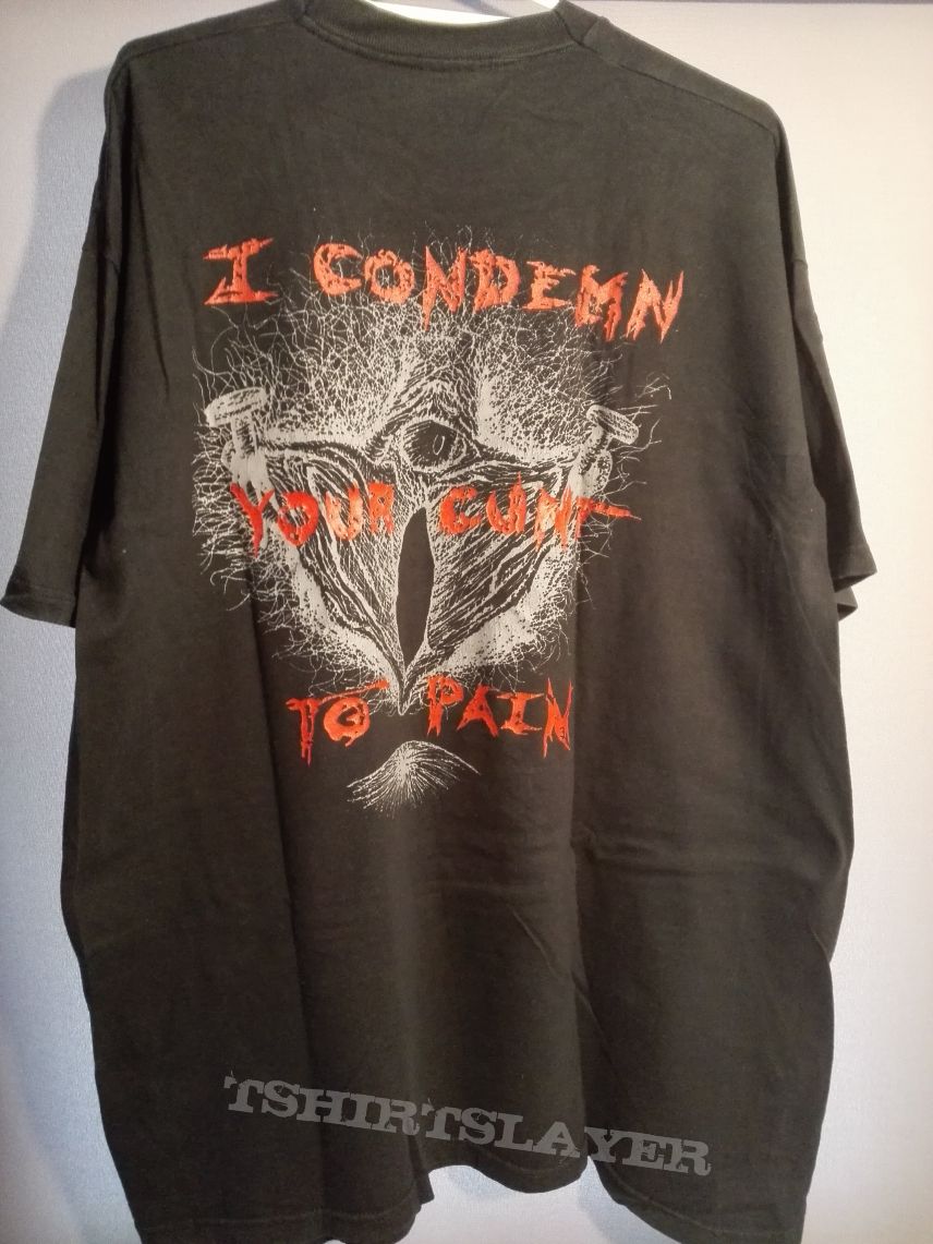 Gorgasm  Condemn your Cunt to Pain shirt