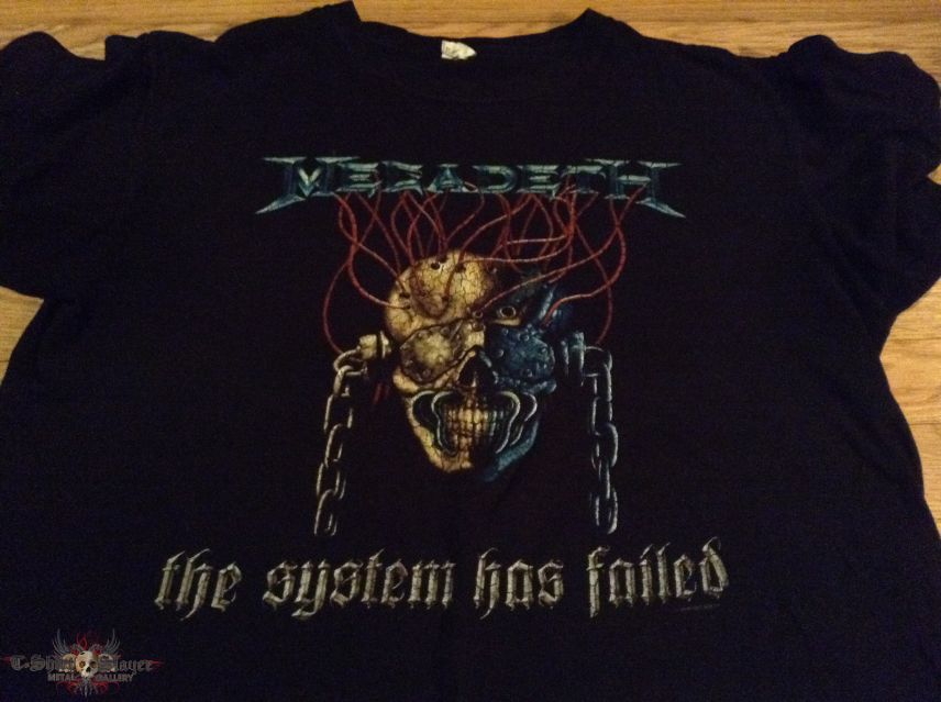 Megadeth The system has failed