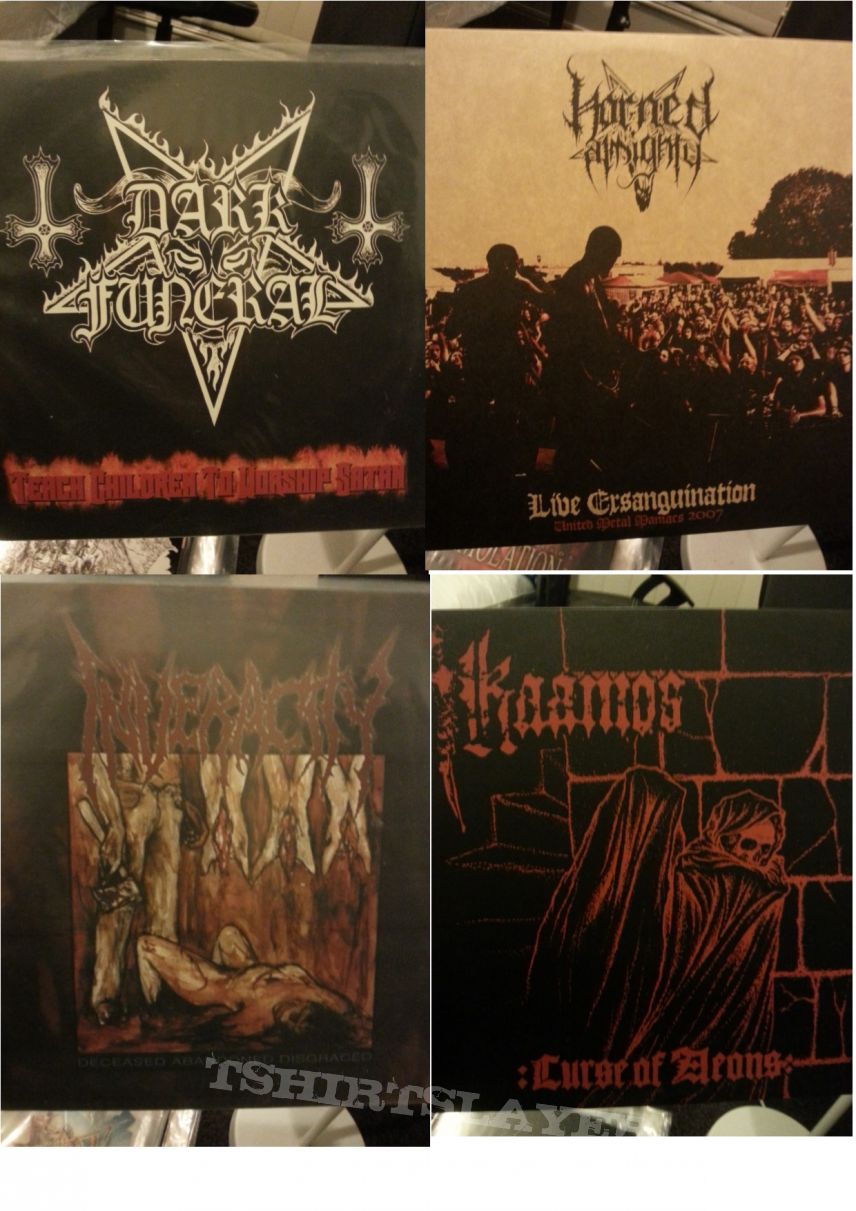 Dark Funeral Black Death Metal 10&quot;s