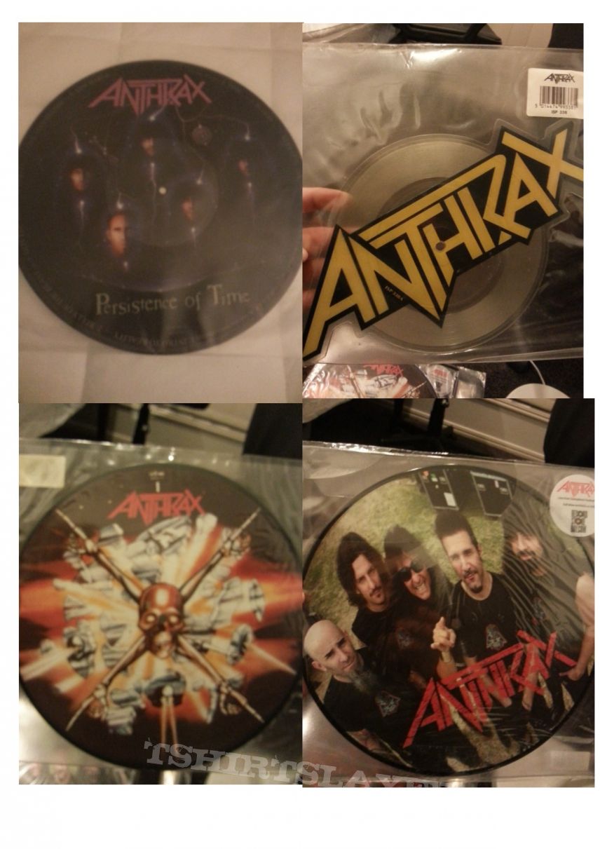 Anthrax 12 &amp; 10&quot; vinyls