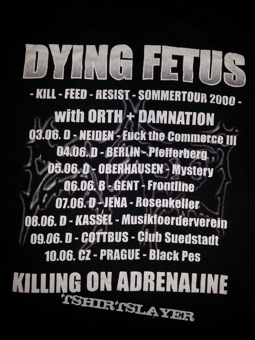 Dying Fetus - Summer Tour 2000 Sweater