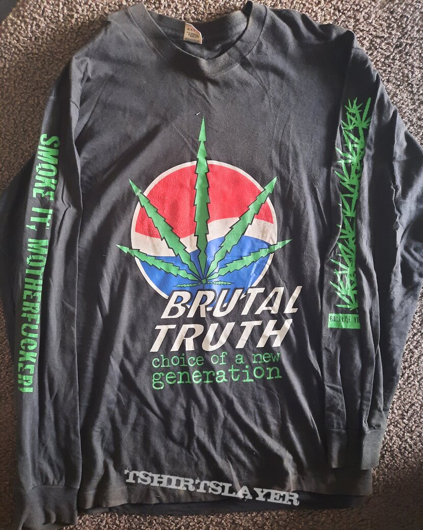 Brutal Truth - Choice of a new Generation longsleeve | TShirtSlayer TShirt  and BattleJacket Gallery