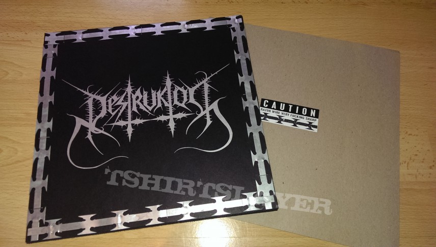 Destruktor, Bestial Mockery - Metal of Death Split - Razor Wire Edition