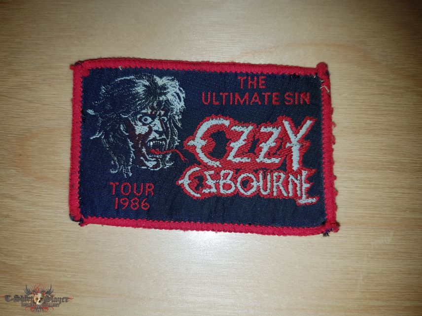 Ozzy Osbourne - Ultimate Sin Patch