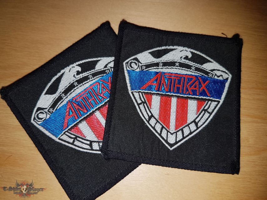 Anthrax Vintage Logo patch