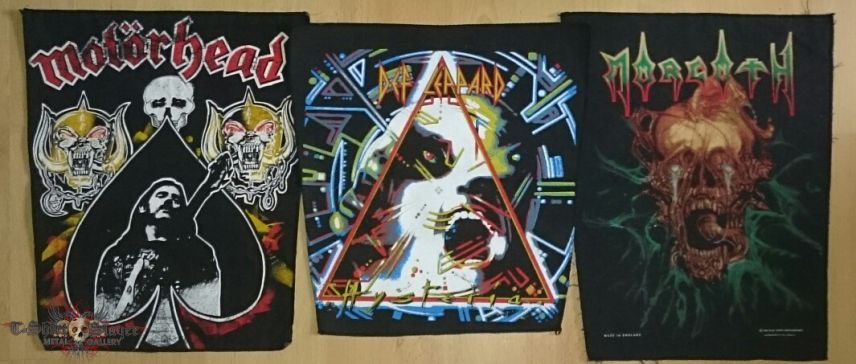 Motörhead Backpatches from the Collection