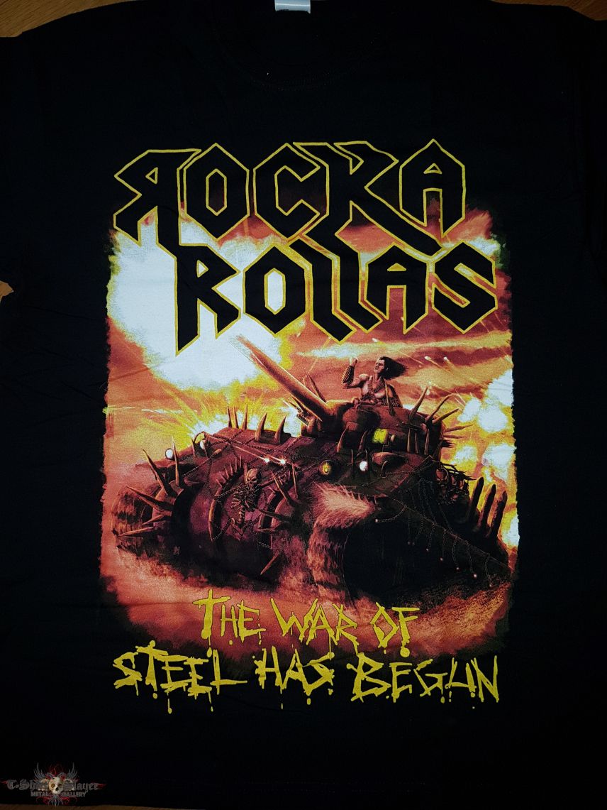 Rocka Rollas - The War of Steel has just begun Shirt | TShirtSlayer TShirt  and BattleJacket Gallery