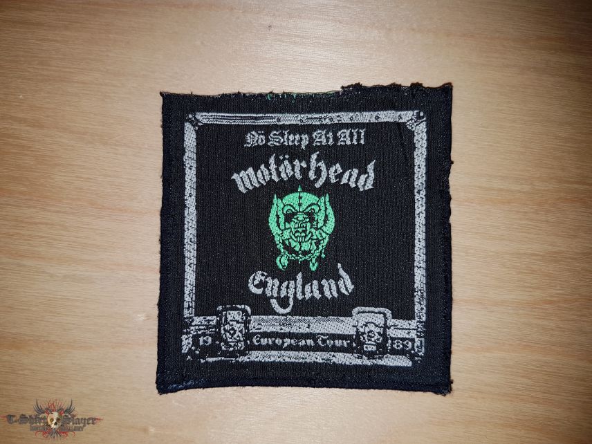 Motörhead Motorhead - No sleep at all Patch