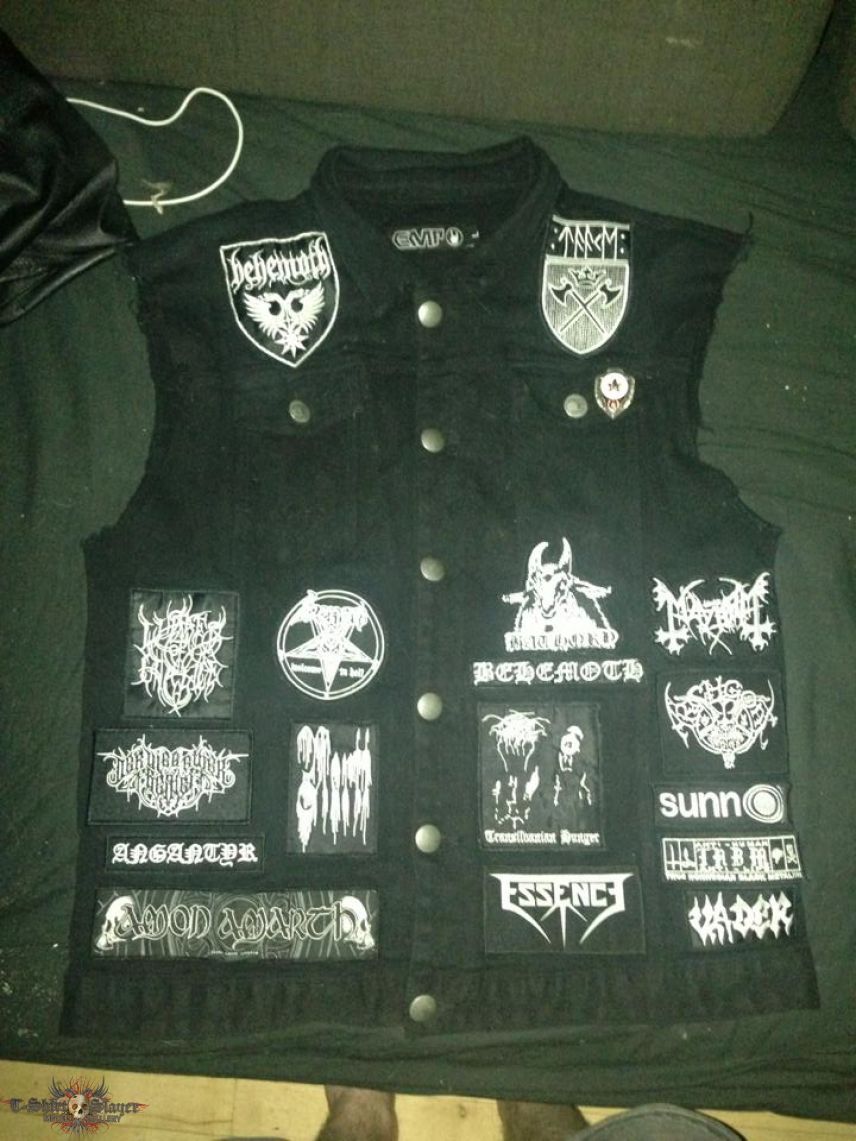Der Weg Einer Freiheit Black metal battle jacket