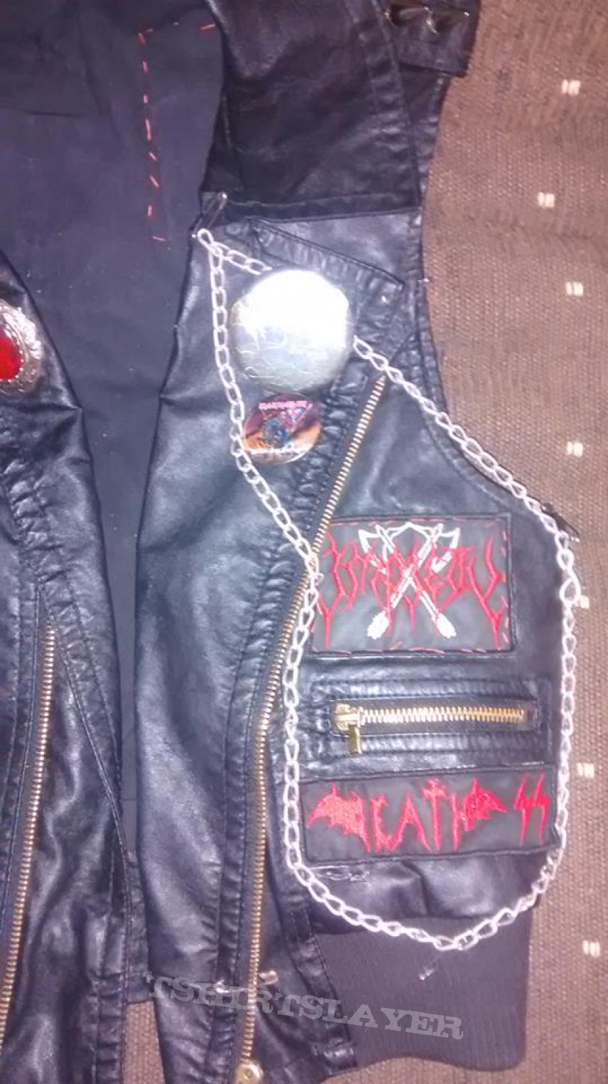Blasphemy Black Metal Battle Vest Blasphemy Black Metal Battle Vest