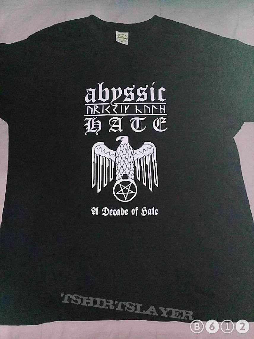 t-shirt Abyssic Hate - A Decade of Hate