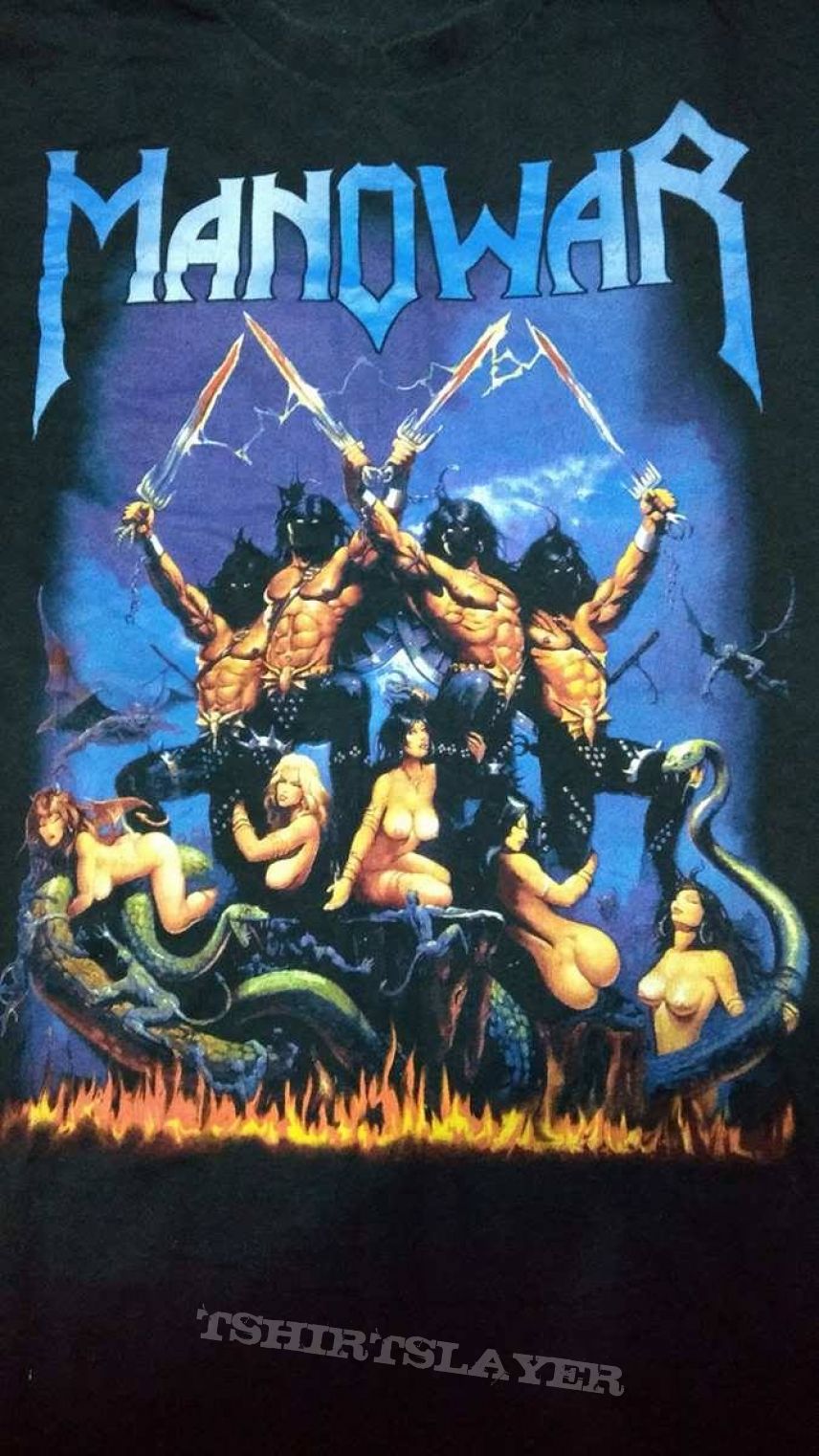 t-shirt manowar ´´gods of war``