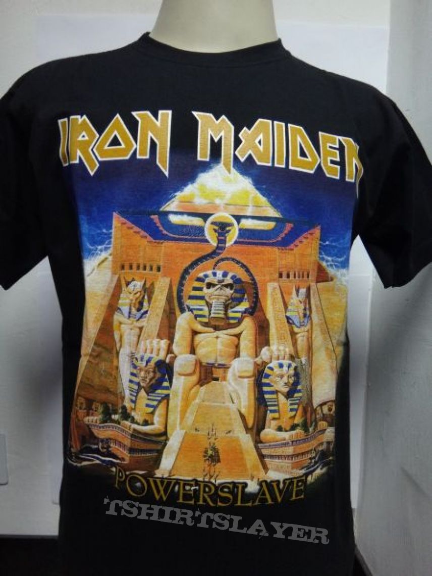 t-shirt Iron Maiden - Powerslave | TShirtSlayer TShirt and BattleJacket  Gallery