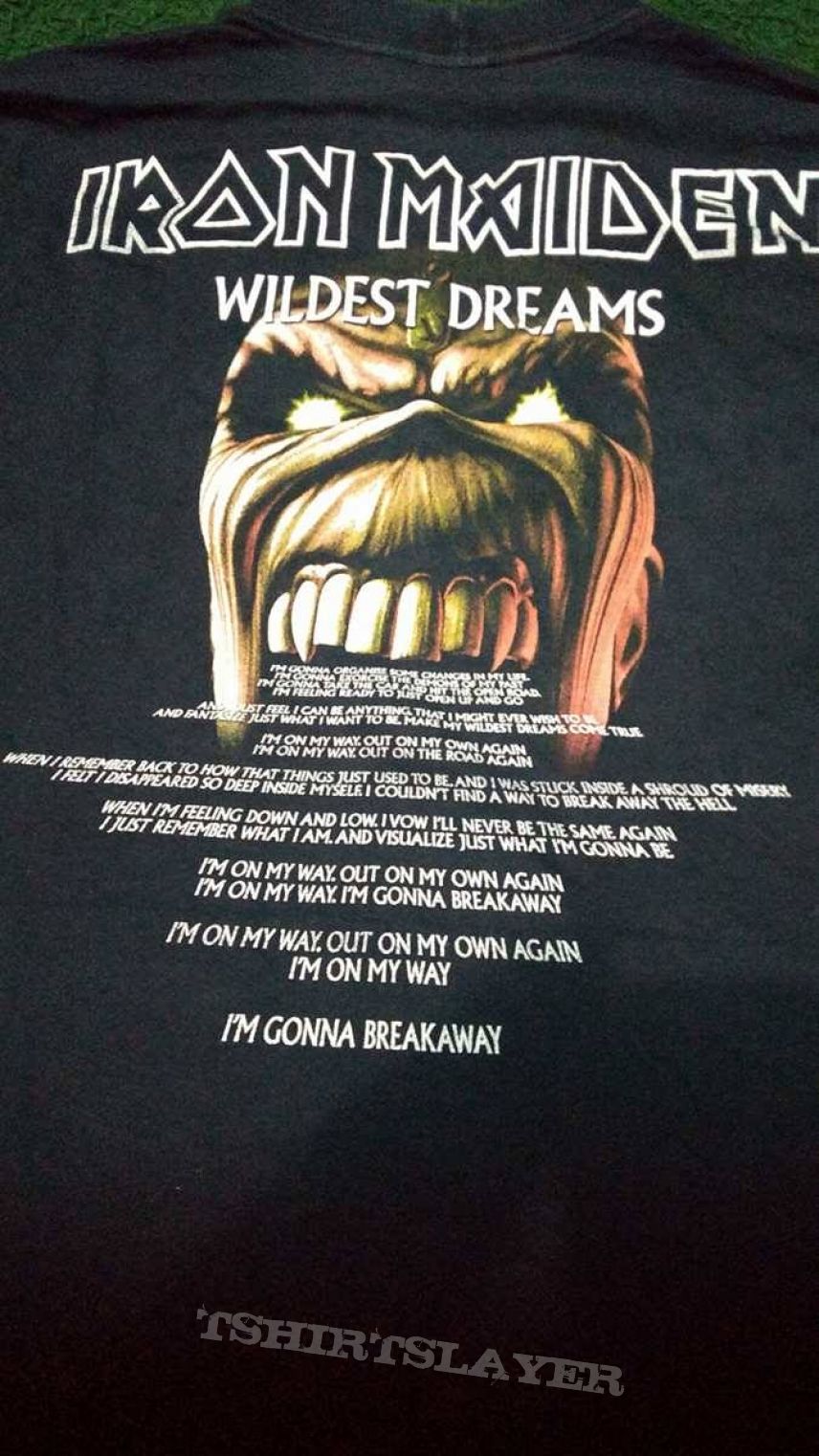 t-shirt iron maiden ´´ wildest dreams ´´