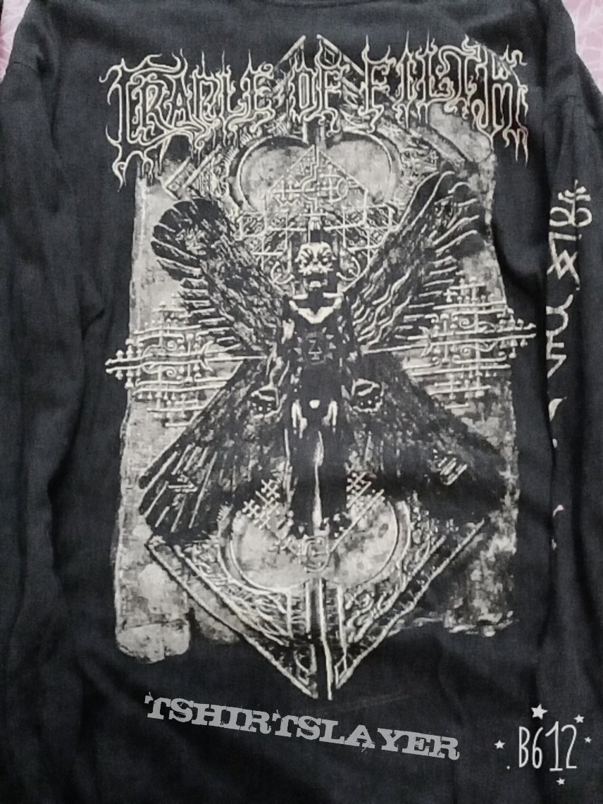 Long Sleeve Cradle of Filth -  live bait for the dead!