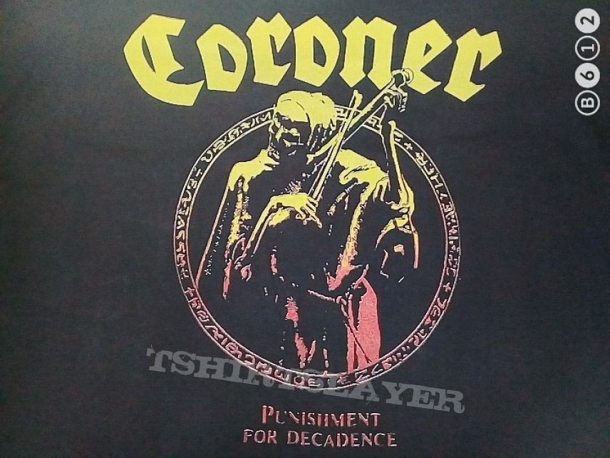 t-shirt coroner - punishment for decadence