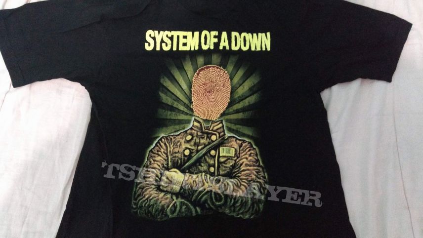 t-shirt - system of a down 