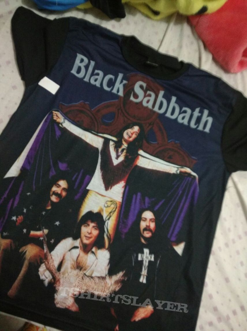 t-shirt black sabbath