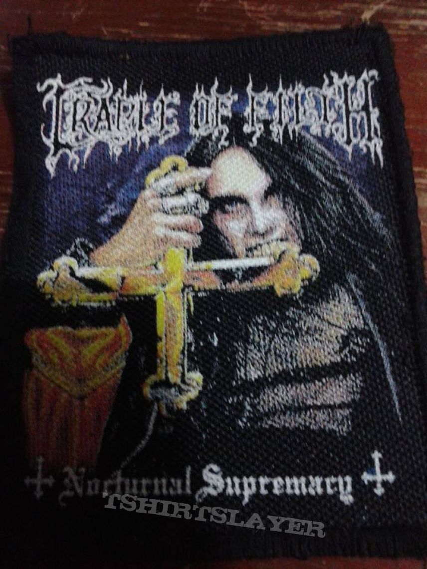 patch cradle of filth - nocturnal supremacy