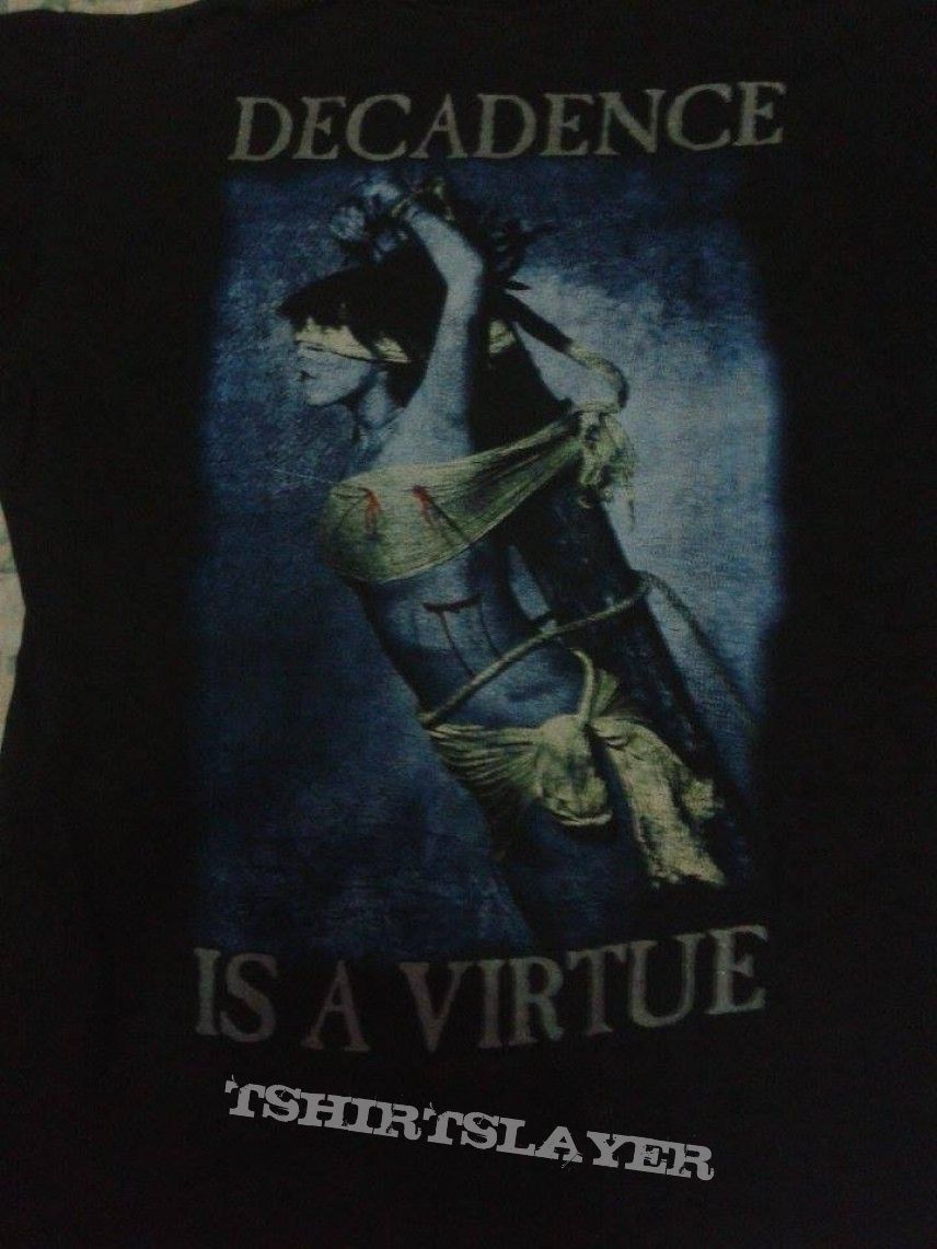 t-shirt Cradle of Filth &quot;Decadence is a Virtue&#039;&#039;