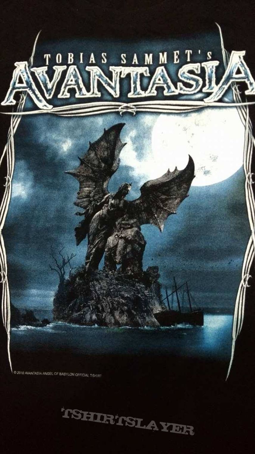 T Shirt Avantasia Angel Of Babylon Tshirtslayer Tshirt And Battlejacket Gallery