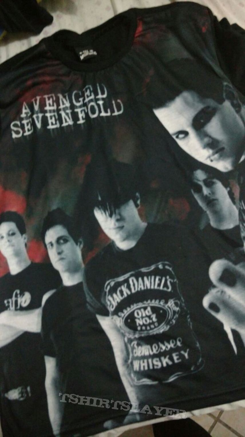 Avenged Sevenfold 2012 Tour Shirt  TShirtSlayer TShirt and BattleJacket  Gallery