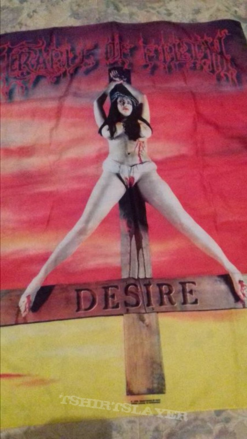 banner cradle of filth &#039;&#039;desire me like satan&#039;&#039;