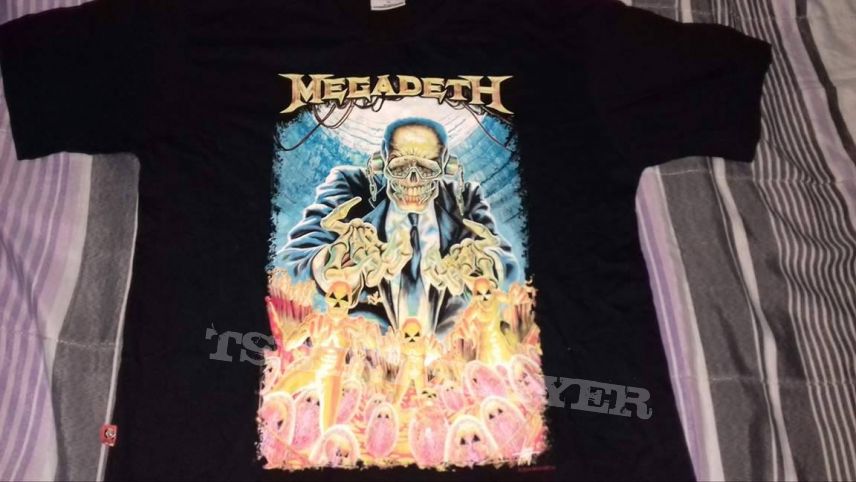 t-shirt megadeth ´´ nuclear children ´´