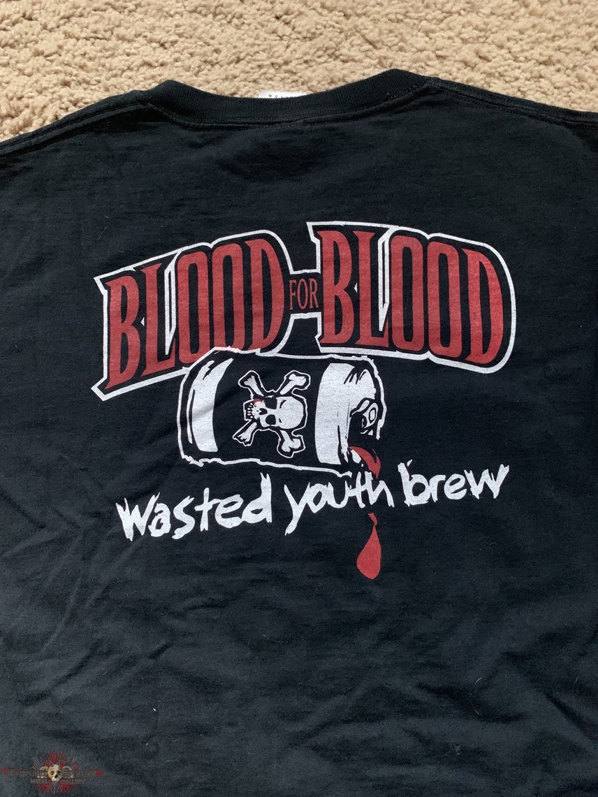 Wasted Youth x Budweiser shirt T Tee L