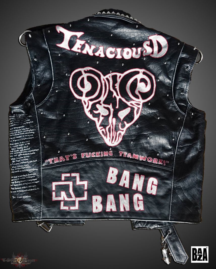 Iron Maiden Leather battle vest update