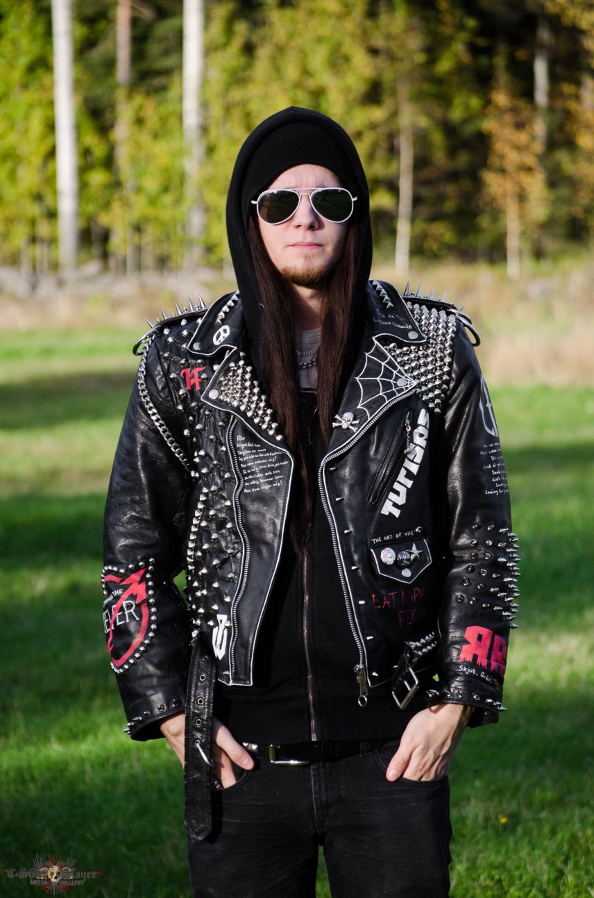 Turisas Leather battle jacket | TShirtSlayer TShirt and BattleJacket Gallery