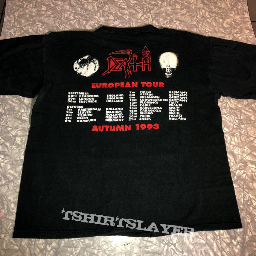 Death 1993 European Tour Shirt (Black)