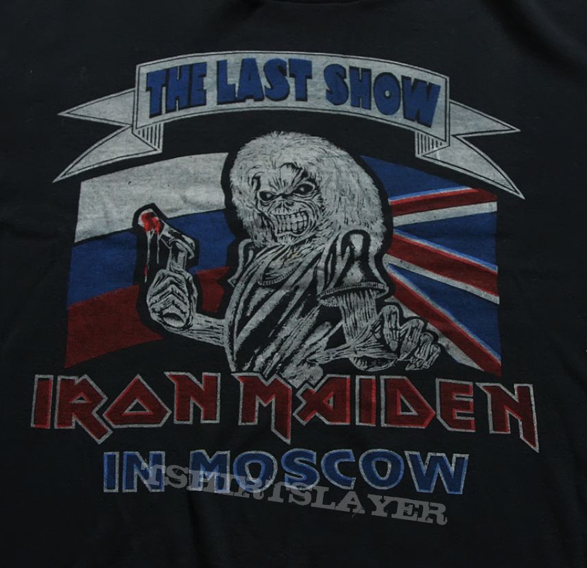 Iron Maiden, Moscow&#039; 93, event t-shirt