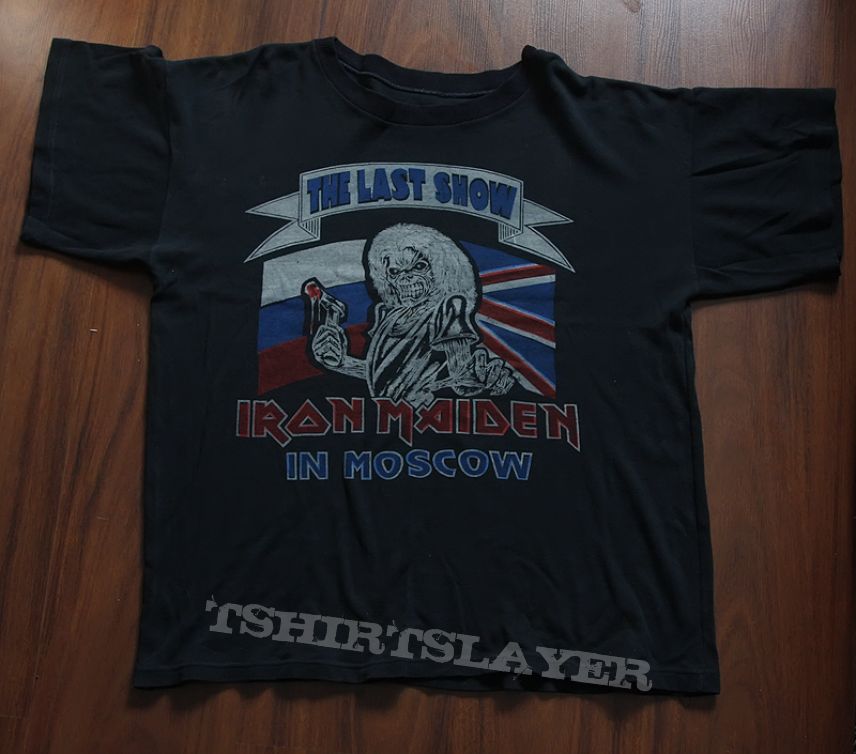 Iron Maiden, Moscow&#039; 93, event t-shirt