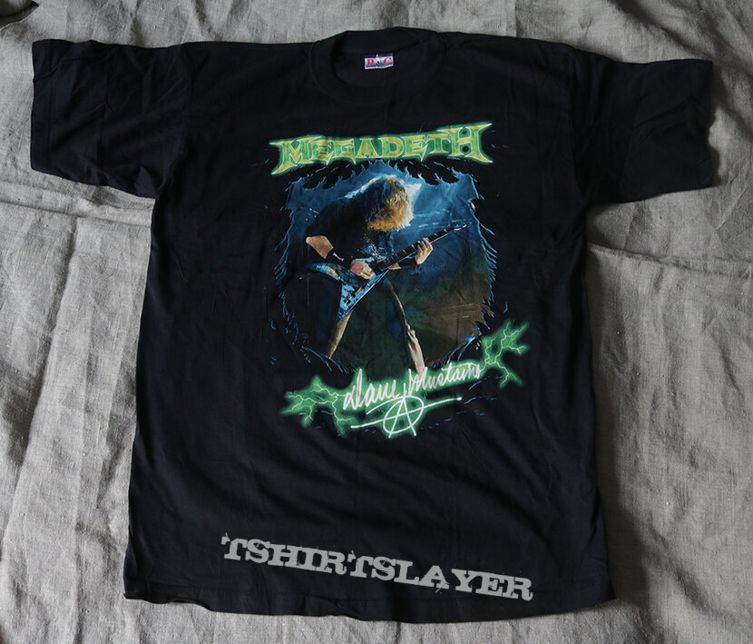 Megadeth tour t-shirt&#039; 2010