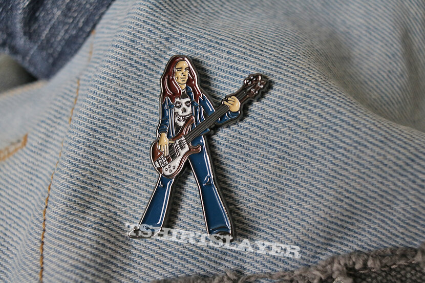 Metallica Cliff Burton pin
