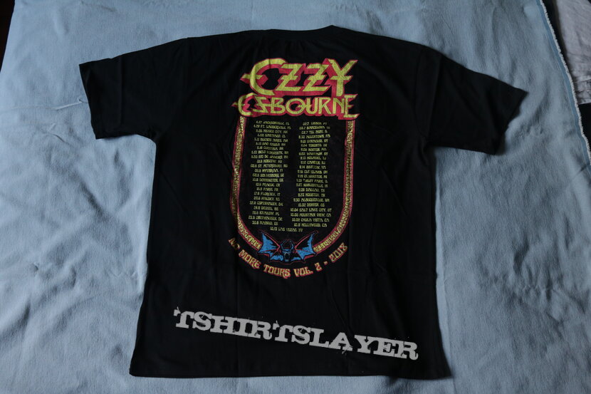 Ozzy Osbourne tour t-shirt