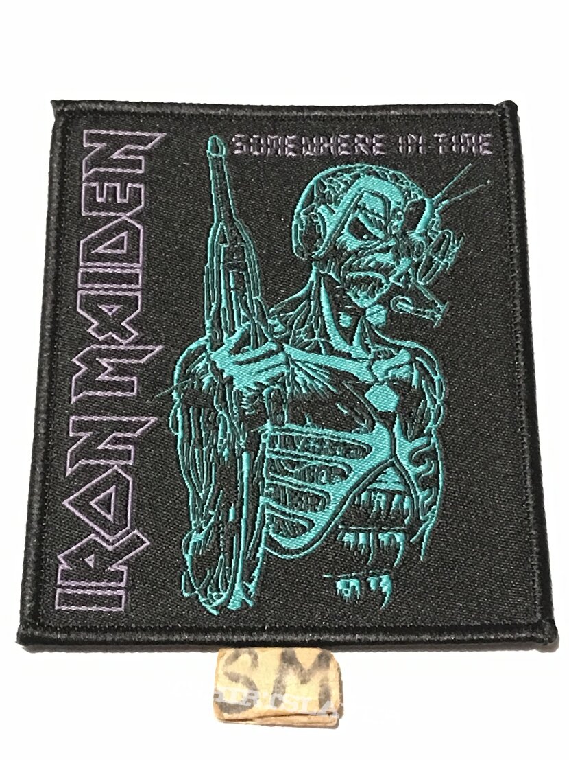Iron Maiden Somewhere In Time patch 