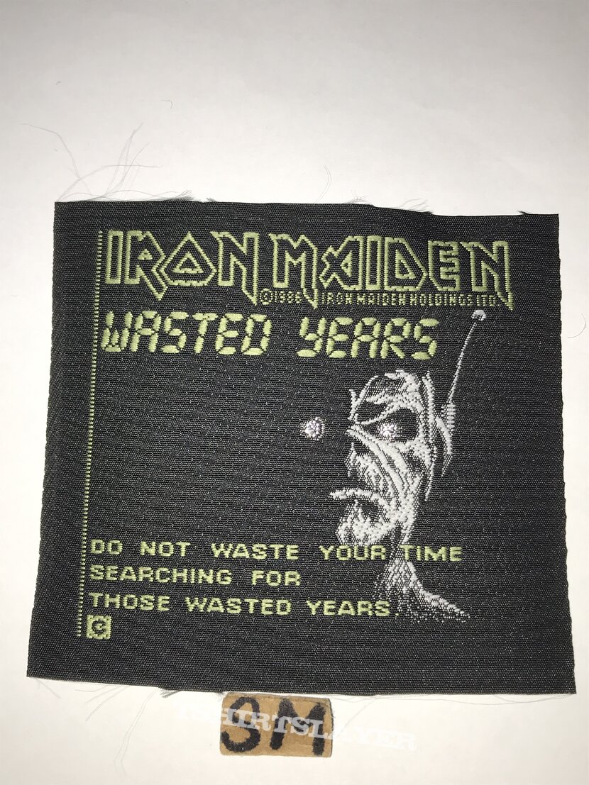 Iron Maiden Wasted Years borderless patch 