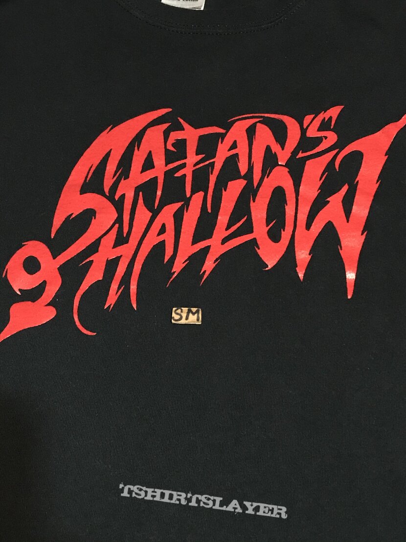 Satan’s Hallow band logo shirt 