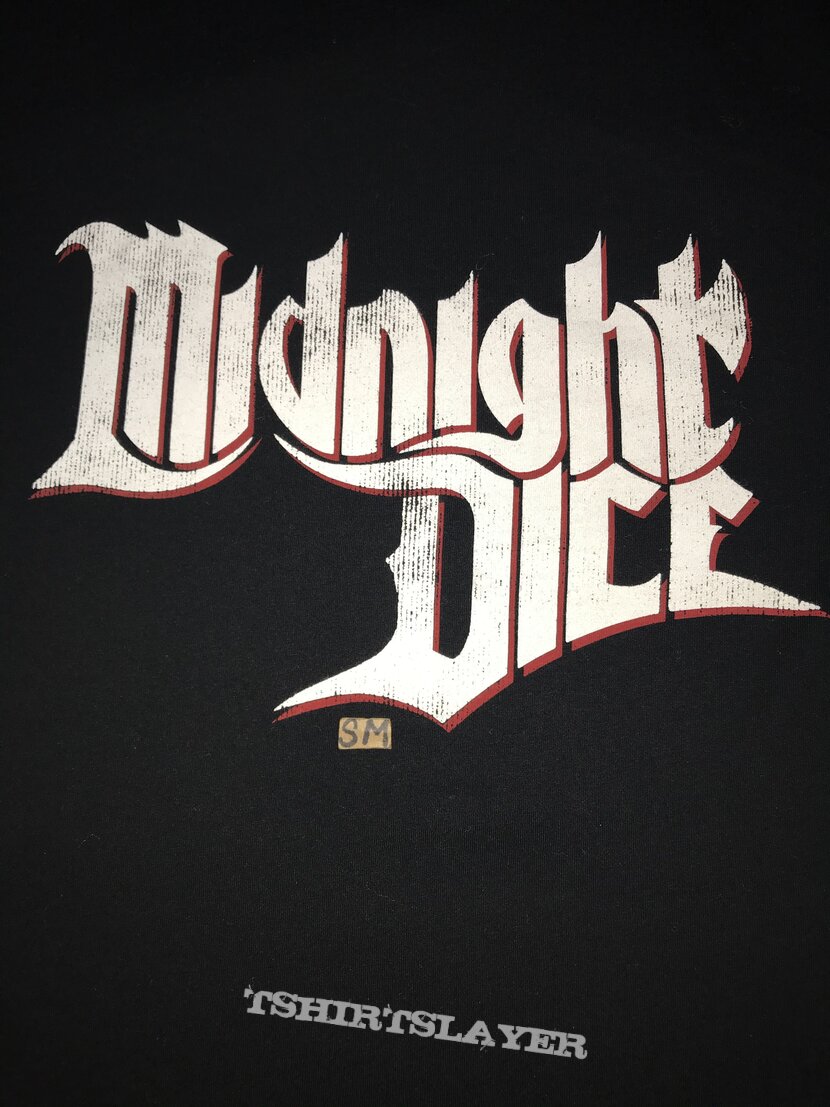 Midnight Dice band logo shirt 