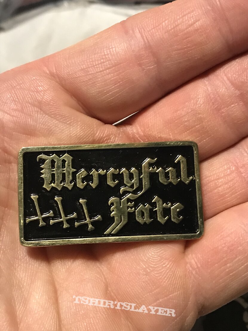 Mercyful Fate pin gold version 