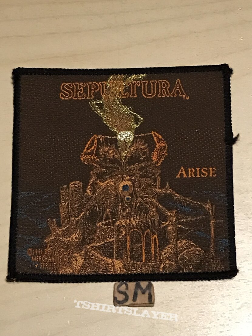 Sepultura Arise patch 