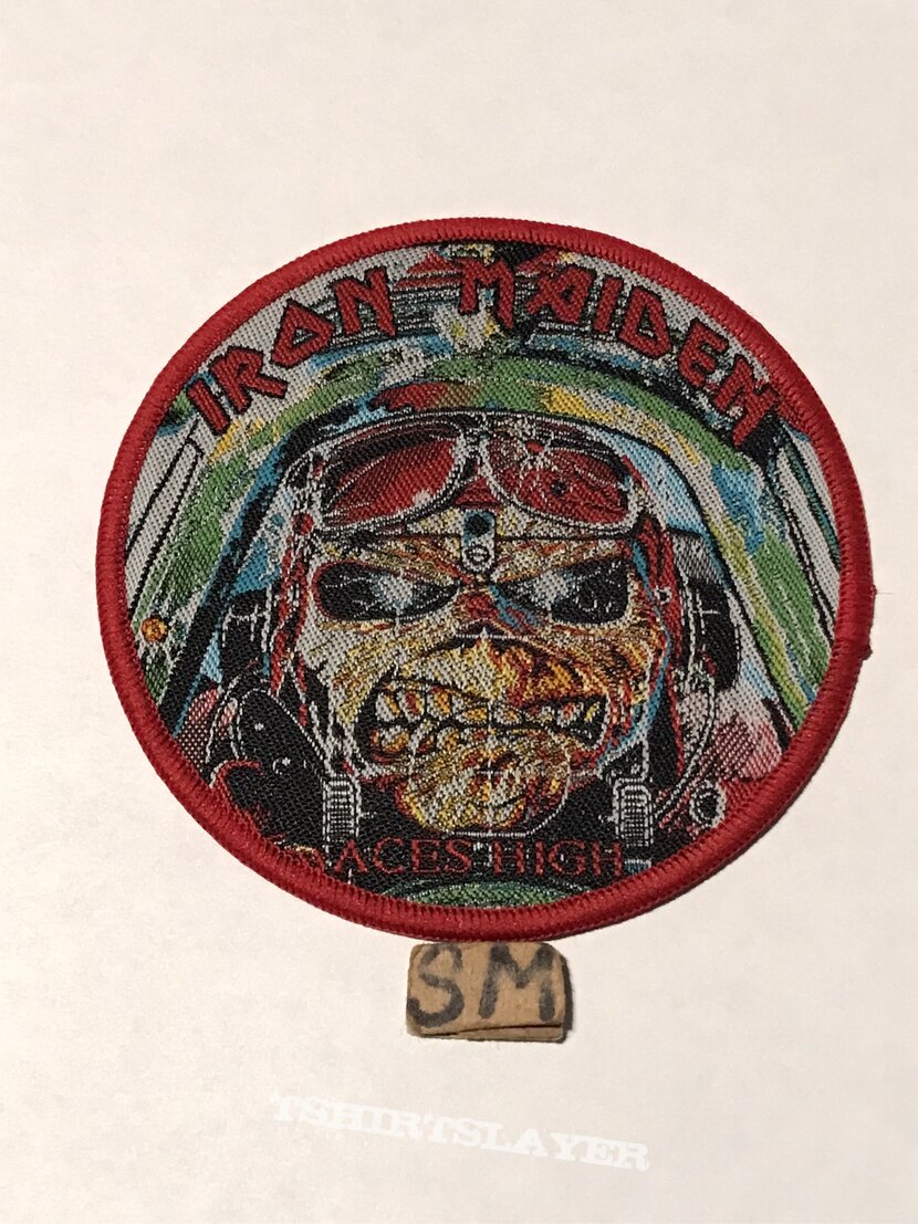 Iron Maiden Aces High patches 