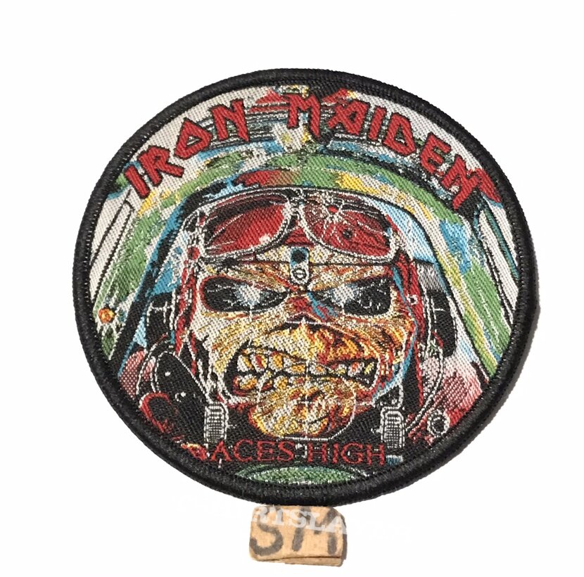 Iron Maiden Aces High patches 