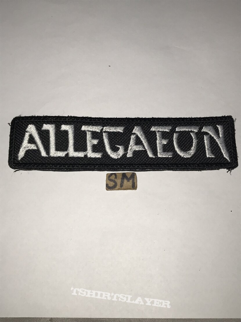 Allegaeon embroidered patch 