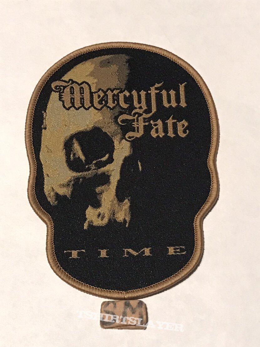 Mercyful Fate Time patch brown border 