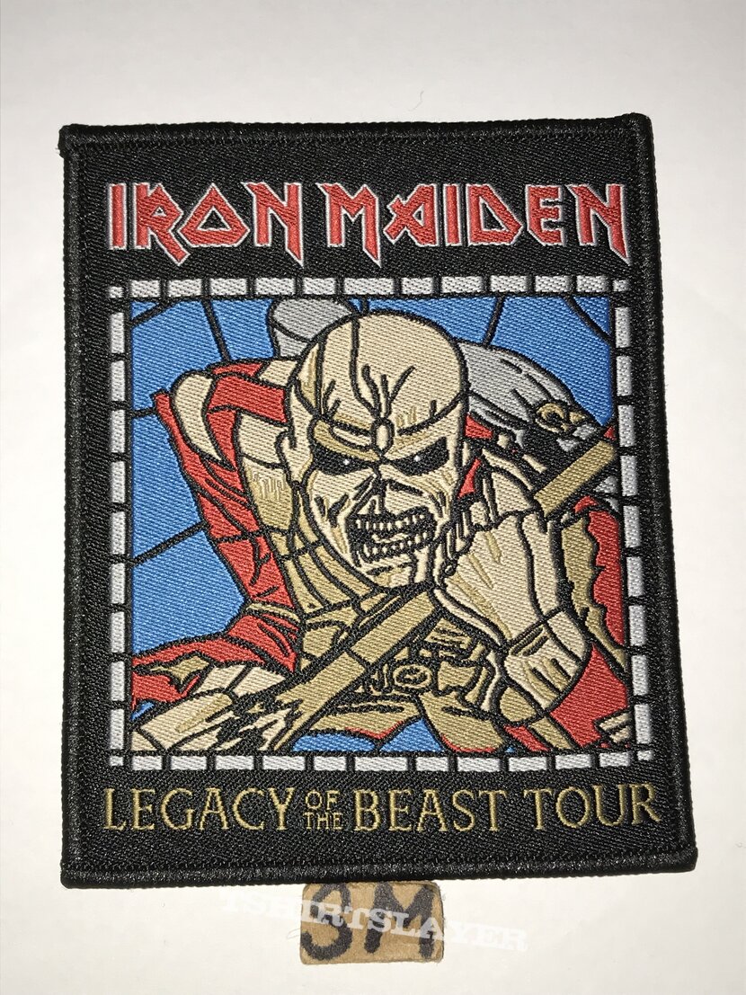 Iron Maiden Trooper/Legacy Of The Beast Tour patch 